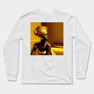 [AI Art] Ponderance… inspired by the works of Edward Hopper Long Sleeve T-Shirt